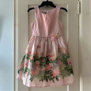 Pastourelle Pippa & Julie size 7 girls pink party dress
